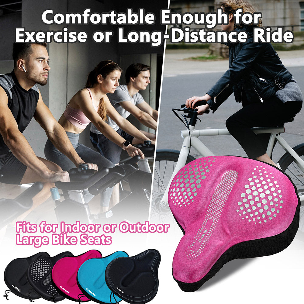 stationary bicycle seat cushion Bikeroo Comfort Bike Absorbs the shock during your ride Bike Cushion Stationary Bicycle Seat