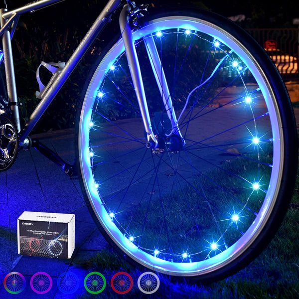{Exclusive order link}DAWAY A01 LED Bike Wheel Lights - Ultra-Bright, Waterproof Bicycle Spoke Lights with Batteries