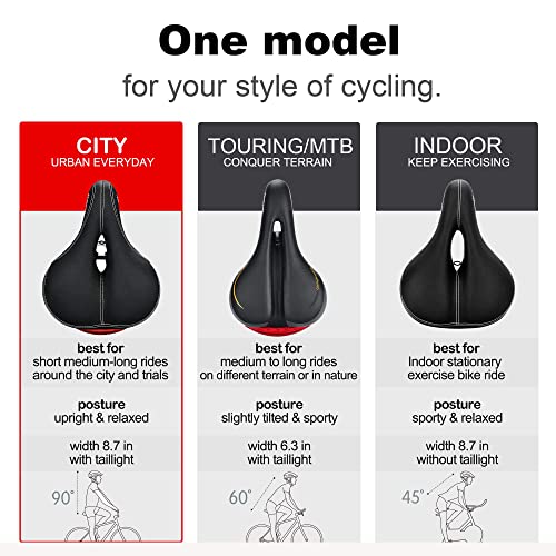 daway c99 fahrradsattel DAWAY Comfortable Men Women Bike Seat
