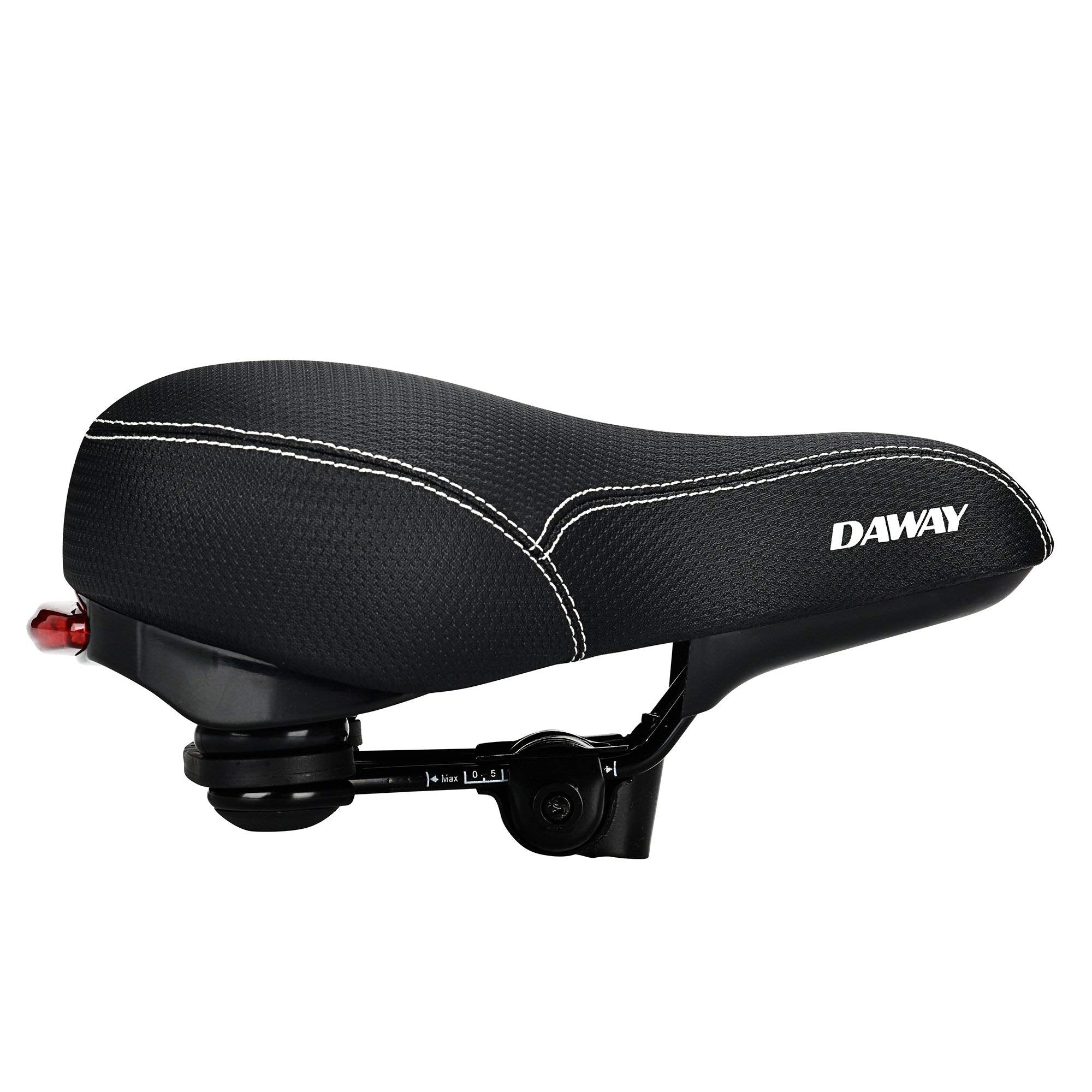 DAWAY Comfortable Men Women Bike Seat - Soft Memory Foam Padded Bicycl ...